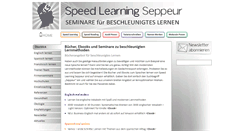 Desktop Screenshot of beschleunigtes-lernen.de